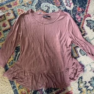 Abercrombie peplum top